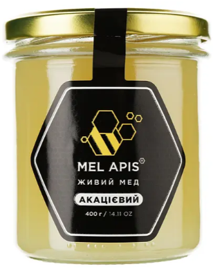 Мед Mel Apis Акацієвий, 400 г